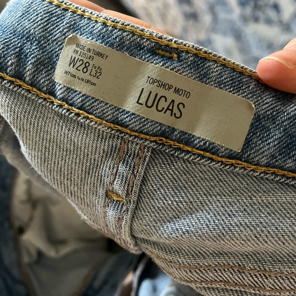 Topshop Moto Lucas size 28x32 - Picture 2 of 3